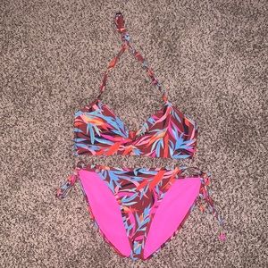 Like New Aerie Scoop Bikini Set